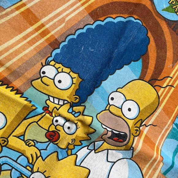 Universal Studios Theme Park Orlando Florida The Simpsons Men's M T-Shirt Gray - Picture 6 of 7